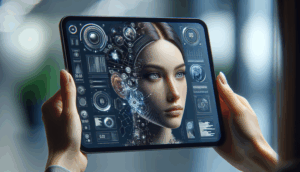 AI-generated cover prompts for ambturbo app: photorealistic and sleek UI options for marketing use.